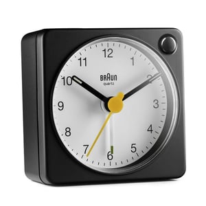 Braun BC02XBW Kvartsväckarklocka Svart, Vit