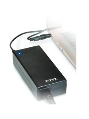 Port Designs 900097 adapter zasilający/ inwentor Wewnętrzna 90 W Czarny