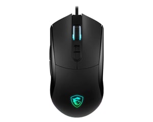 MSI FORGE GM320 Gaming Mouse, Ambidextrous, USB Type-A, Optical, 12,800 DPI