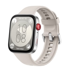 Huawei WATCH Fit 3 4.62 cm (1.82") AMOLED 43.2 mm Digital 408 x 480 px Touchscreen Silver Wi-Fi GPS
