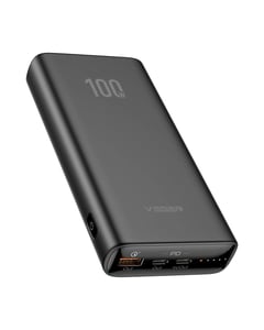 VEGER T100 Powerbank Lithium-Ionen (Li-Ion) 20000 mAh Schwarz