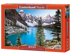 Castorland – The Jewel of the Rockies, Kanada, 1000-bitars pussel. Landskap