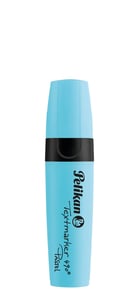 Pelikan 817387 Marker, 10 Stück. Abgeschrägte Spitze, Blau