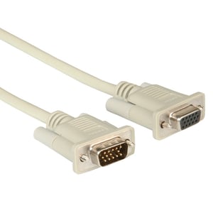 ROLINE 6 m VGA-kabel VGA–VGA (D-Sub) Grå