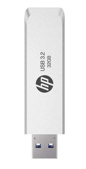 HP HPFD819W-A-32 USB-minne 32 GB USB Typ A 3.2 Gen 2 (3.1 Gen 2) Silver
