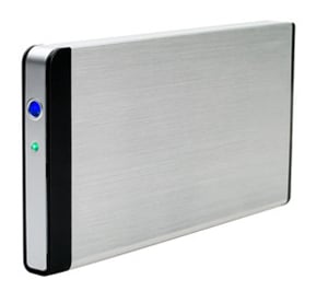 Fantec FB-C25US2 Obudowa HDD Srebrny 2.5" Zasilane prze USB