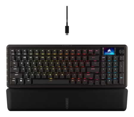 Corsair VANGUARD PRO 96 klawiatura Gaming USB QWERTY US English Czarny