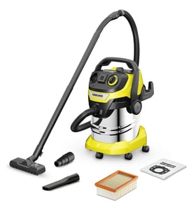 Kärcher WD 5 P S V-25/5/22 Schwarz, Edelstahl, Gelb 25 l 1100 W