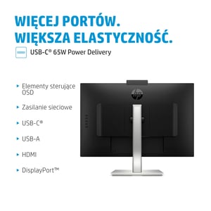 HP Monitor konferencyjny E27m G4 QHD USB-C