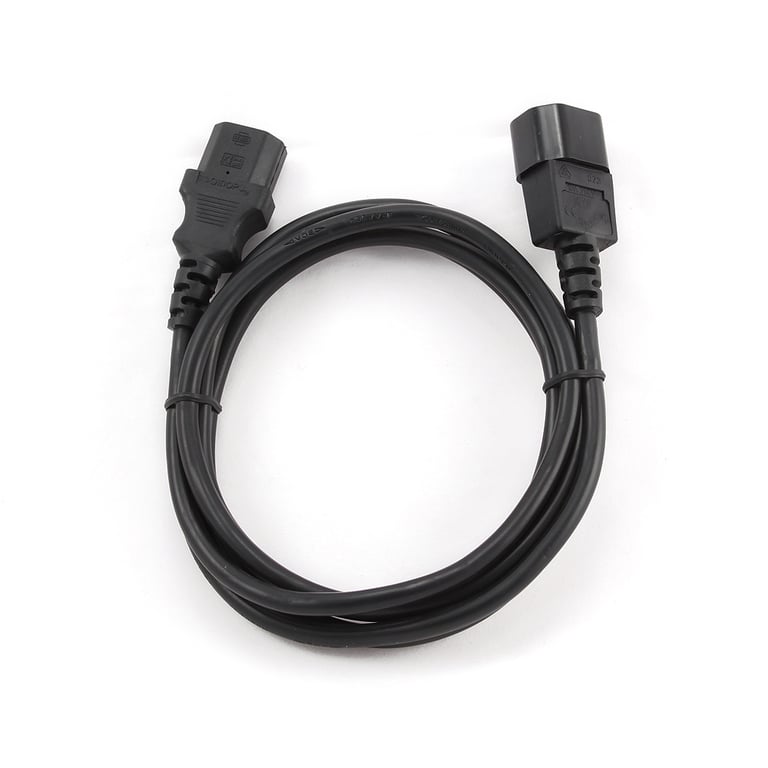 Gembird PC-189-VDE kabel zasilające Czarny 1,8 m C14 panel