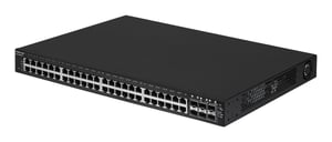 Edimax IGS-5654PLX verwaltbarer Gigabit-Ethernet-Switch (10/100/1000) mit PoE-Unterstützung, 1U, schwarz
