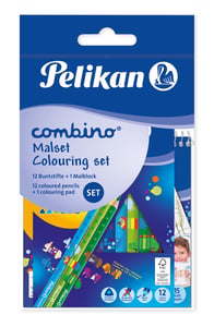 Pelikan 812726 Buntstift, mehrfarbig, 12 Stück
