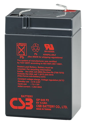 CSB GP645 akumulator Ołowiany (VRLA) 6 V