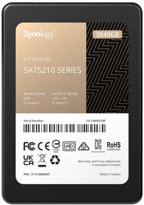 Synology SSD 2,5” SATA 3840 GB 3,84 TB 2,5" SATA III