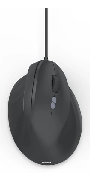 Hama ECM-500R myszka Biuro Dla praworęcznych USB Typu-A Optyczny 1800 DPI