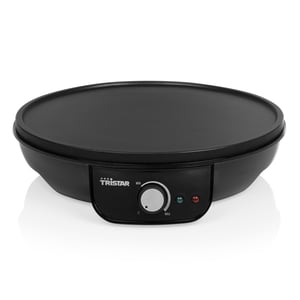 Tristar BP-2637 Pfannkuchenpfanne für 1 Pfannkuchen, 1000 W, schwarz