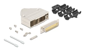 DeLOCK 67134 D-Sub-Stecker (25-polig) Silber