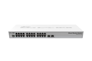 Mikrotik CRS326-24G-2S+RM przełącznik sieciowy Zarządzany L2 Gigabit Ethernet (10/100/1000) Szary