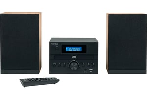 Thomson MIC122BT 10 W Home Audio Micro System, Black, Silver