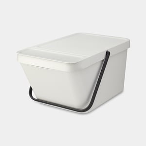 Brabantia Sort & Go 20 l rektangulär plast, ljusgrå