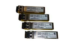 HPE MSA 16 Gb kortvågig Fibre Channel SFP+ 4-pack nätverksmodul, fiberoptik 16 000 Mbit/s SFP+ 850 nm