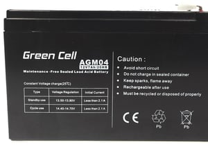 Green Cell AGM04 akumulator Ołowiany (VRLA) 12 V 7 Ah