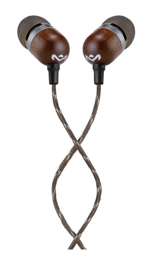 The House Of Marley Smile Jamaica Hörlursset, trådbundet, in-ear, samtal/musik, svart