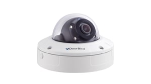 DoorBird Mini Dome Camera Kopułowa Kamera bezpieczeństwa IP Wewnętrzna / zewnętrzna 1920 x 1080 px Sufit / Ściana