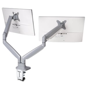 Kensington SmartFit One-Touch Dual-Arm Monitor Mount, Height-Adjustable