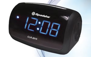 Roadstar CLR-2615 radio Zegar Analogowy Czarny