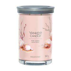 Yankee Candle Pink Sands świeca Cylidner Cytrus, Kwiatowy, Wanilia Różowy 1 szt.