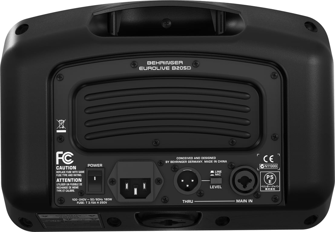 Behringer EUROLIVE B205D Głośnik z adresem publicznym (PA)