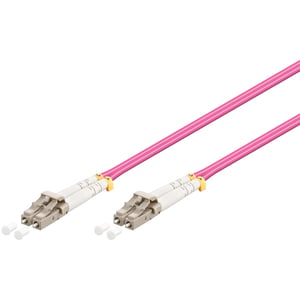Goobay 95936 kabel InfiniBand / światłowodowy LC Różowy