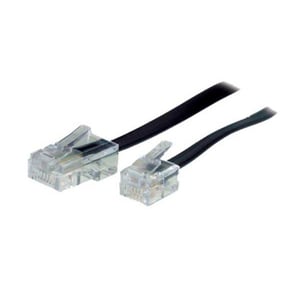 S/CONN maximum connectivity 70256- kabel telefoniczny 6 m Czarny