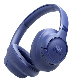 JBL Tune 730BT Trådlösa hörlurar med huvudbåge Anslutningar/musik USB Type-C Bluetooth Blå