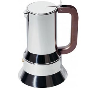 Alessi 9090/1 manuell kaffebryggare Moka-kaffebryggare Rostfritt stål
