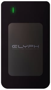 Glyph Atom Raid Thunderbolt-teknik 1 TB USB Type-C 3.2 Gen 2 (3.1 Gen 2) Svart