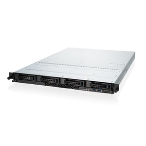ASUS RS500A-E10-PS4 Socket SP3 Rack (1U) Svart, Grå