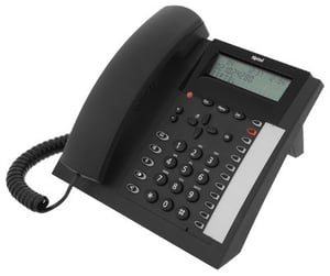 Tiptel 1020 Analog telefon Svart