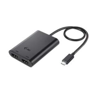 i-tec C31DUAL4KHDMI externe USB-Grafikkarte 3840 x 2160 px Schwarz