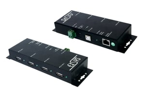 EXSYS EX-6002 utskriftsomkopplare, kabelansluten