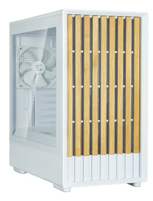Zalman P10 NAMU WHITE zabezpieczenia & uchwyty komputerów Mini Tower Biały
