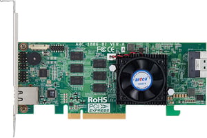 Areca ARC-1886-8I kontroler RAID PCI Express x8 4.0 12 Gbit/s
