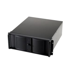 RealPower RPS19-4480 säkerhetslås och fästen för rackmonterade datorer, svart