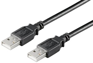 Microconnect USBAA5B USB 2.0 Cable, 5 m, USB A, Black