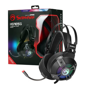 Marvo HG9015G Kopfhörer/Headset, kabelgebunden, Kopfbügel, Gaming, schwarz
