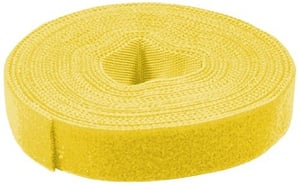 LogiLink KAB0051 kabelhållare, gul, 1 st.