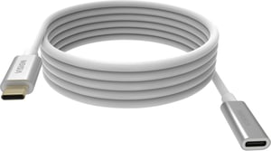 Vision TC 2MUSBCEXT USB Cable, USB 3.2 Gen 2 (3.1 Gen 2), 2 m, USB-C, White
