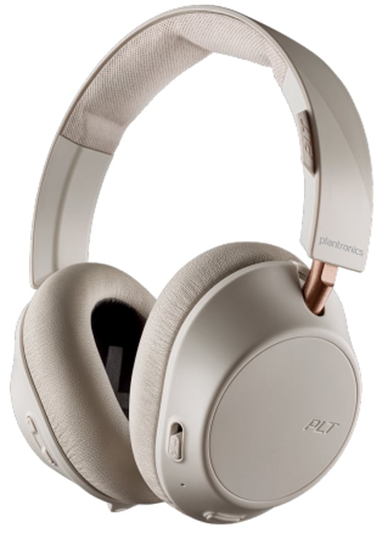фото Навушники з мікрофоном Plantronics BackBeat GO 810 Bone White 211822-99