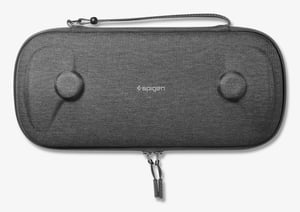 Spigen AGP09756 Carrying Case for Portable Game Consoles Sony Carrying Bag, Nylon, Dark Gray Velvet, Gray